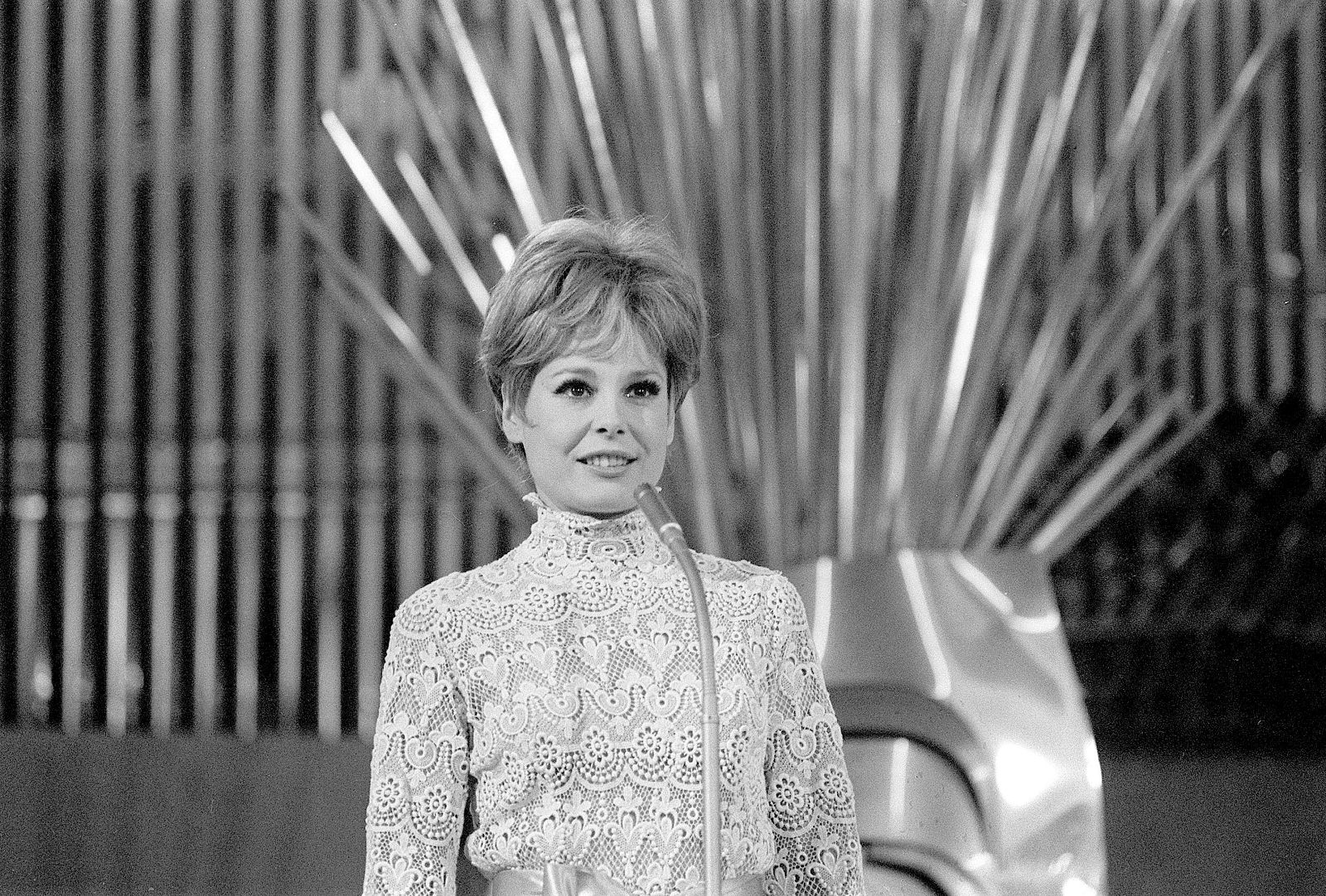 Laura Valenzuela presentó el Festival de Eurovisión que se celebró en la capital española