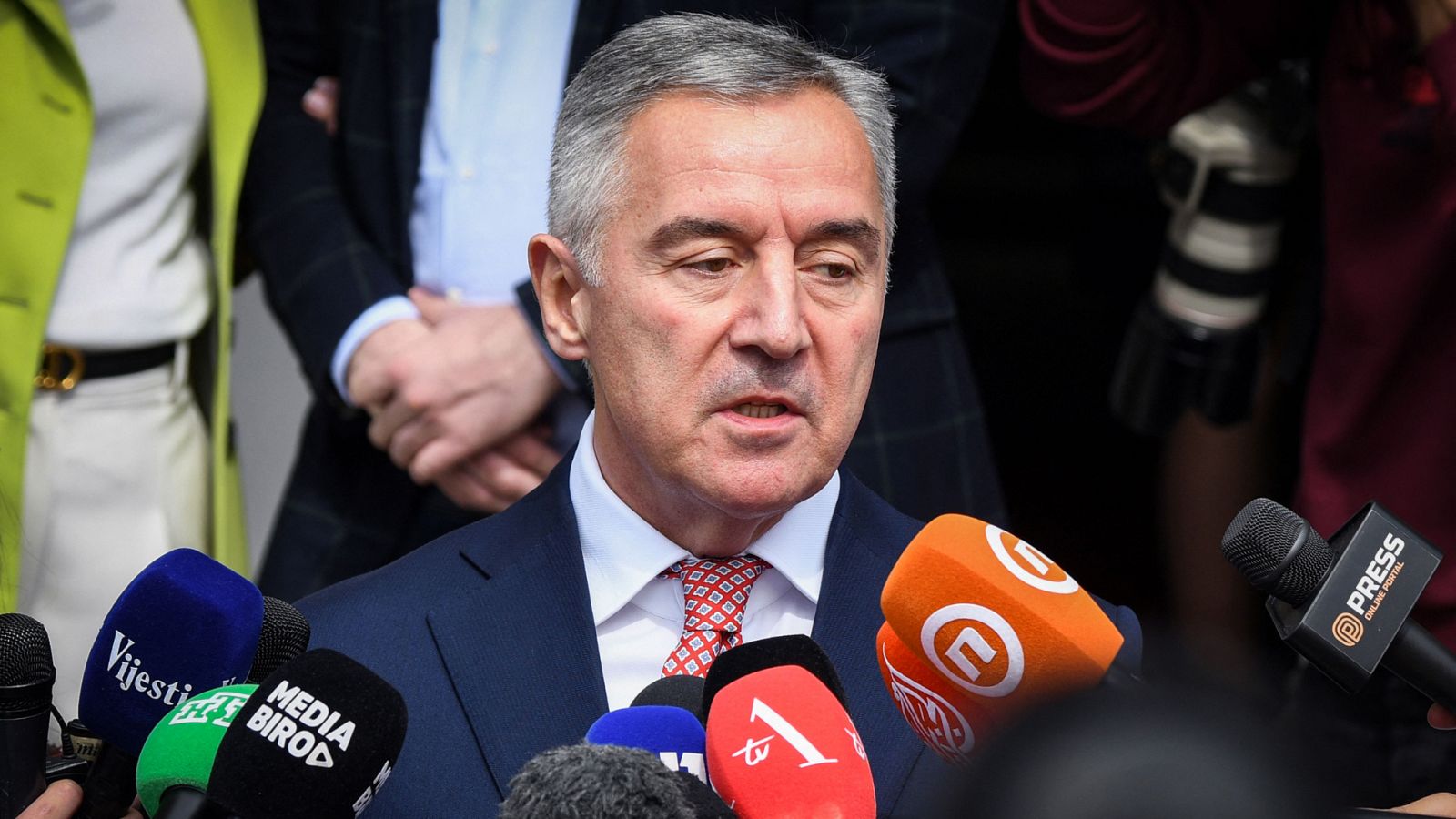 El presidente de Montenegro, Milo Djukanovic