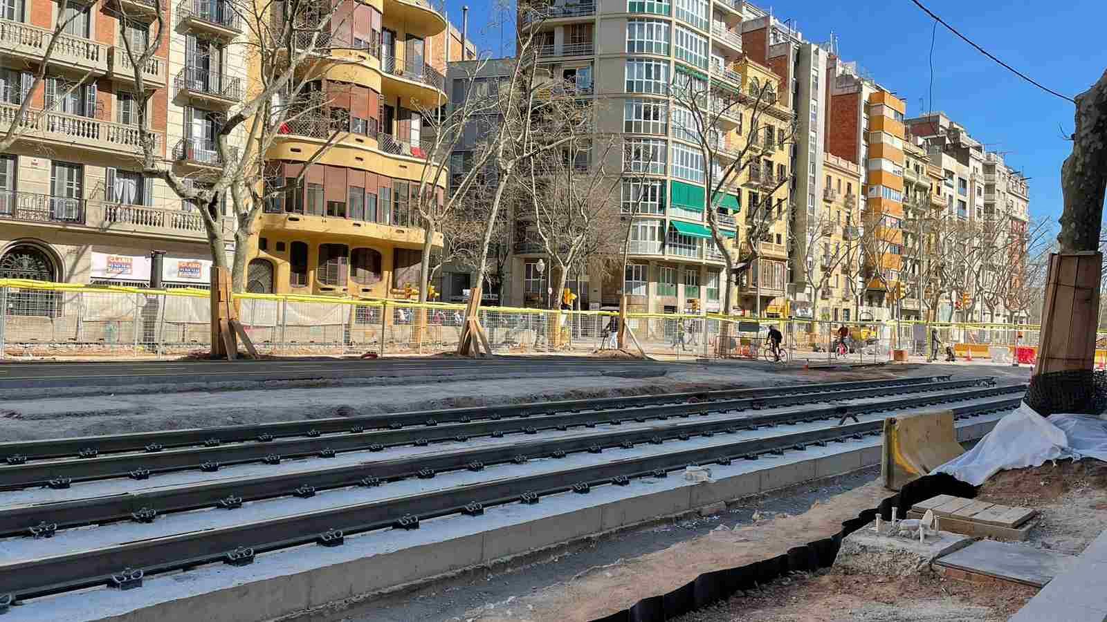 El tramvia connectarà Glòries amb Verdaguer en 7 minuts