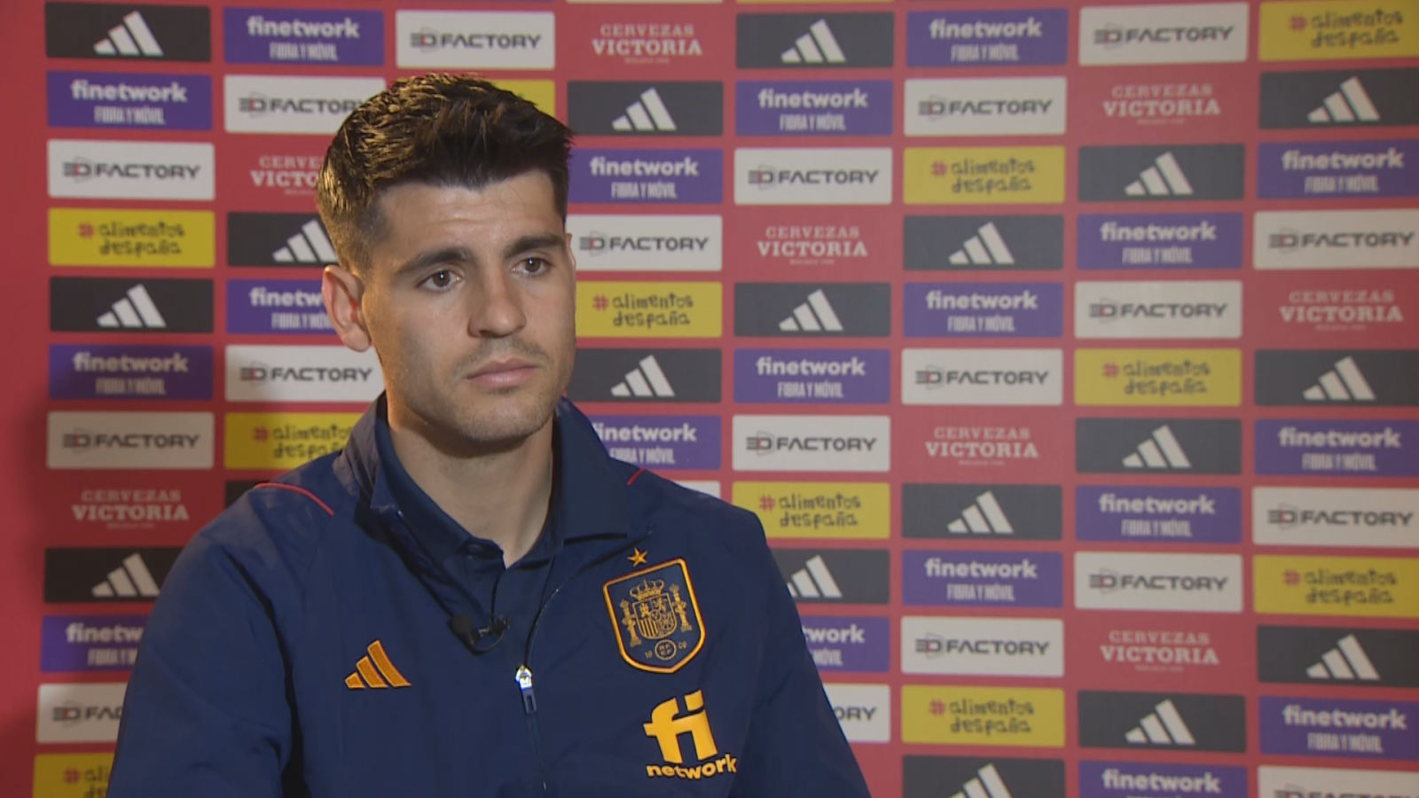 Morata, a RTVE: "No tengo que decir nada a Gavi, lo necesitamos en su justa medida"