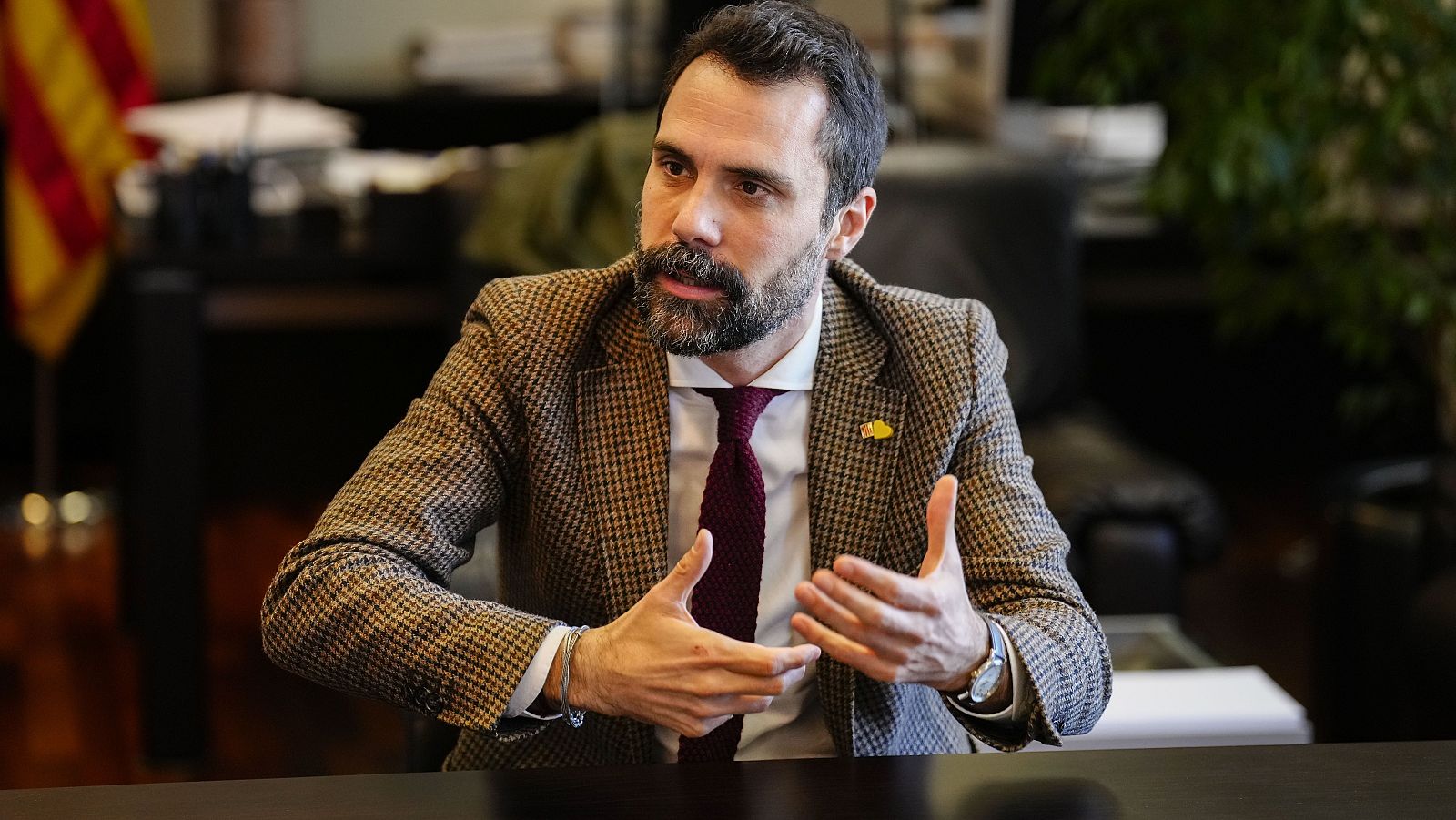 Imagen de archivo del expresidente del Parlament, Roger Torrent