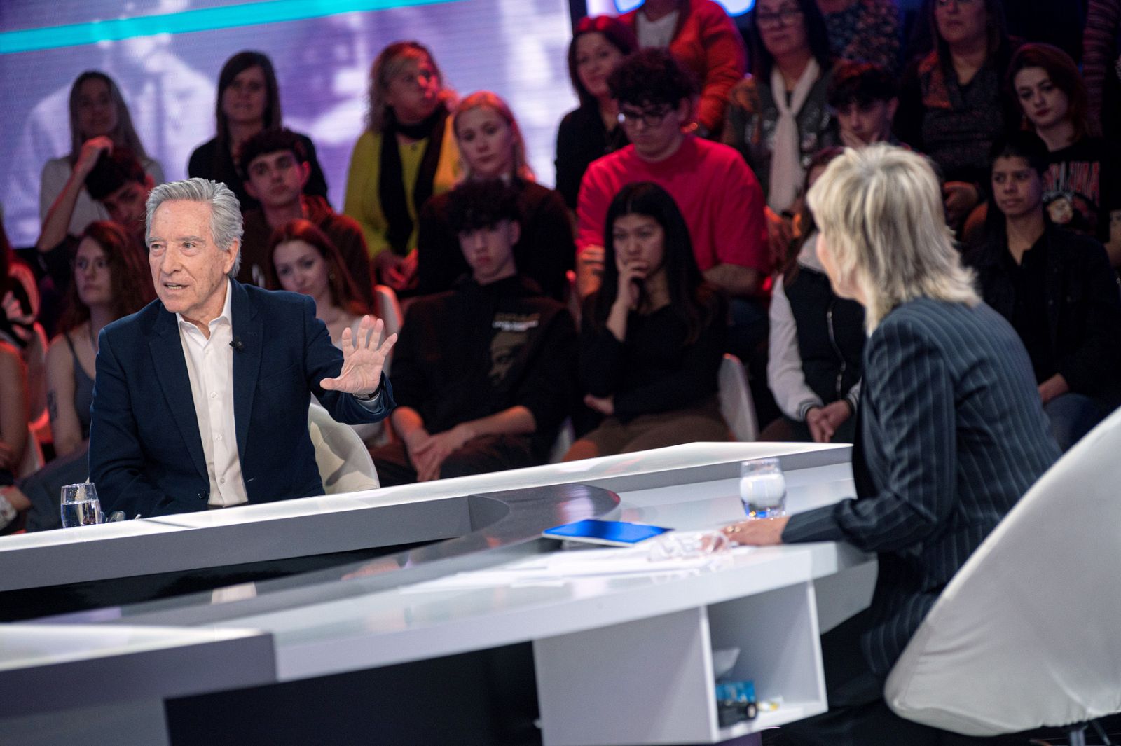 Iñaki Gabilondo y Julia Otero