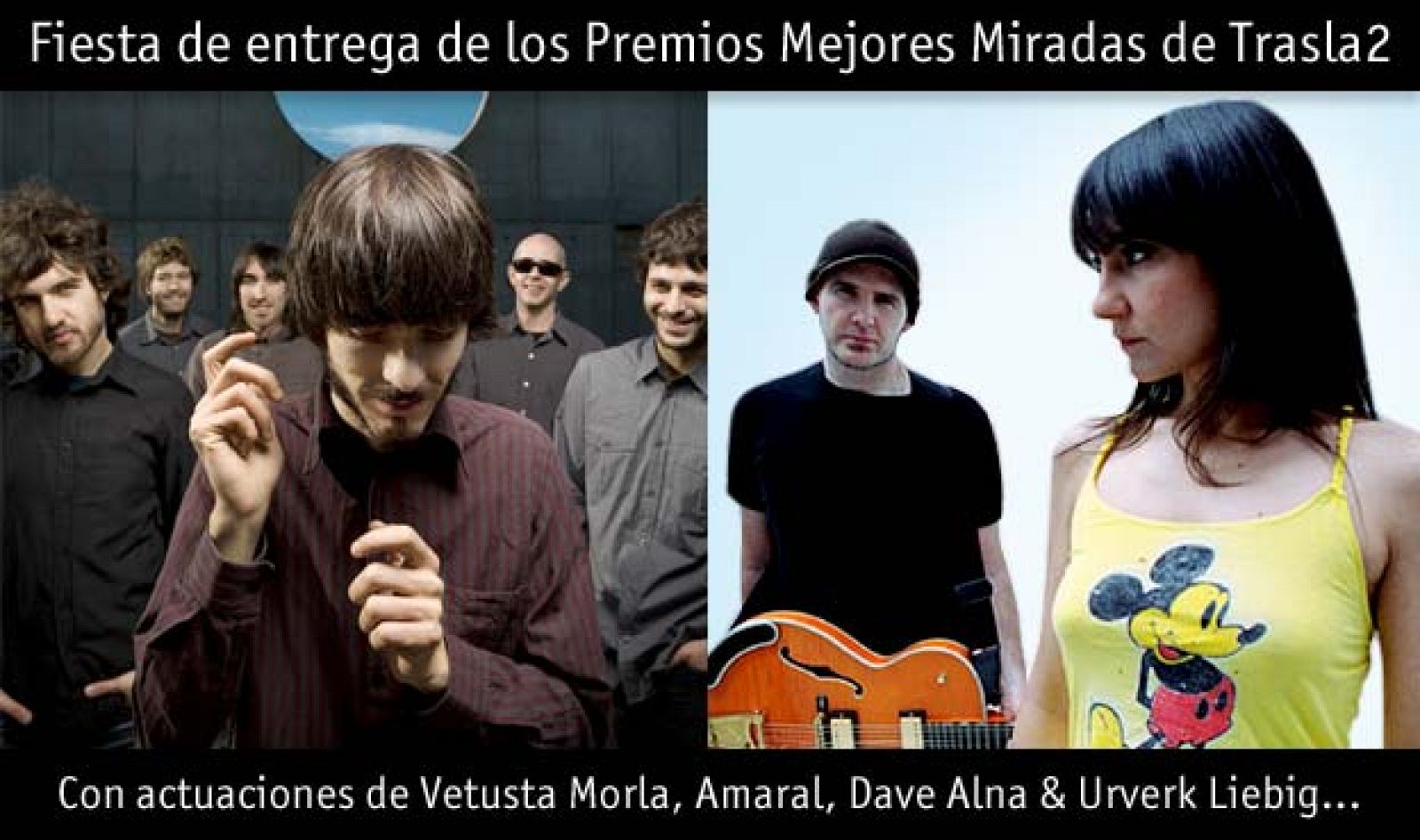 Fiesta de entrega de los Premios Mejores Miradas 2008