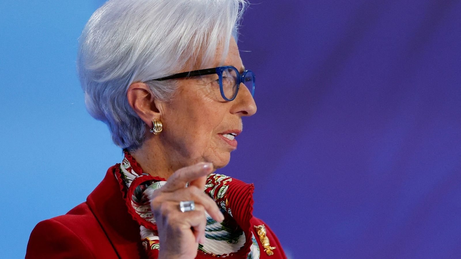 Christine Lagarde, presidenta del BCE, avisa de que rebajar la inflación es "innegociable"