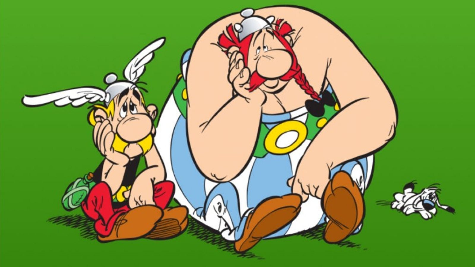 Ilustración de 'Astérix: El lirio blanco'