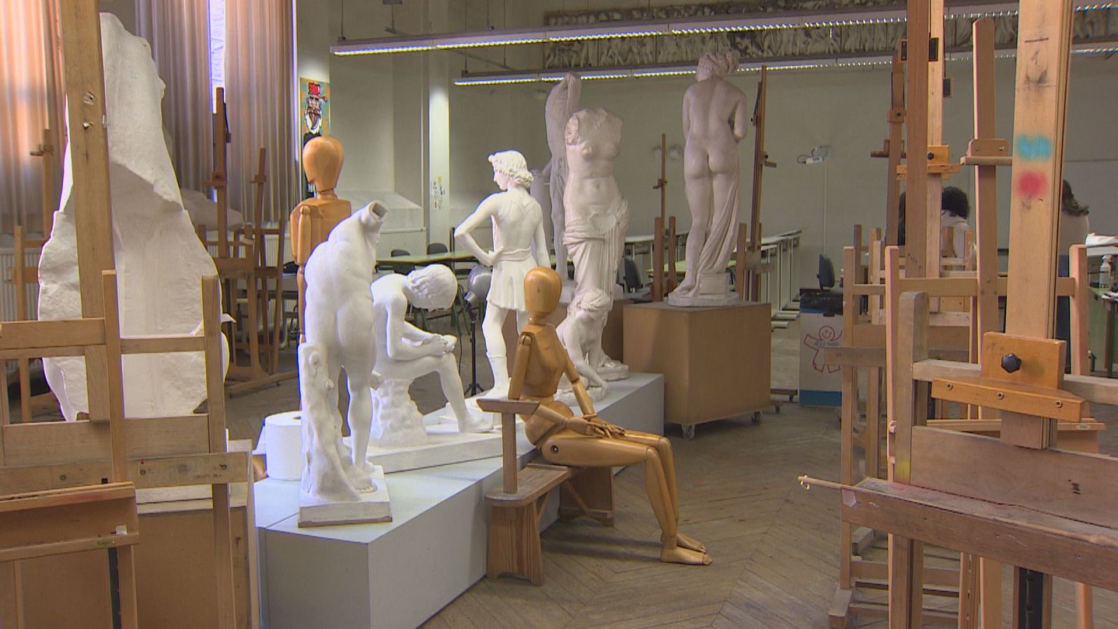 Aula de la escuela de arte de Toledo