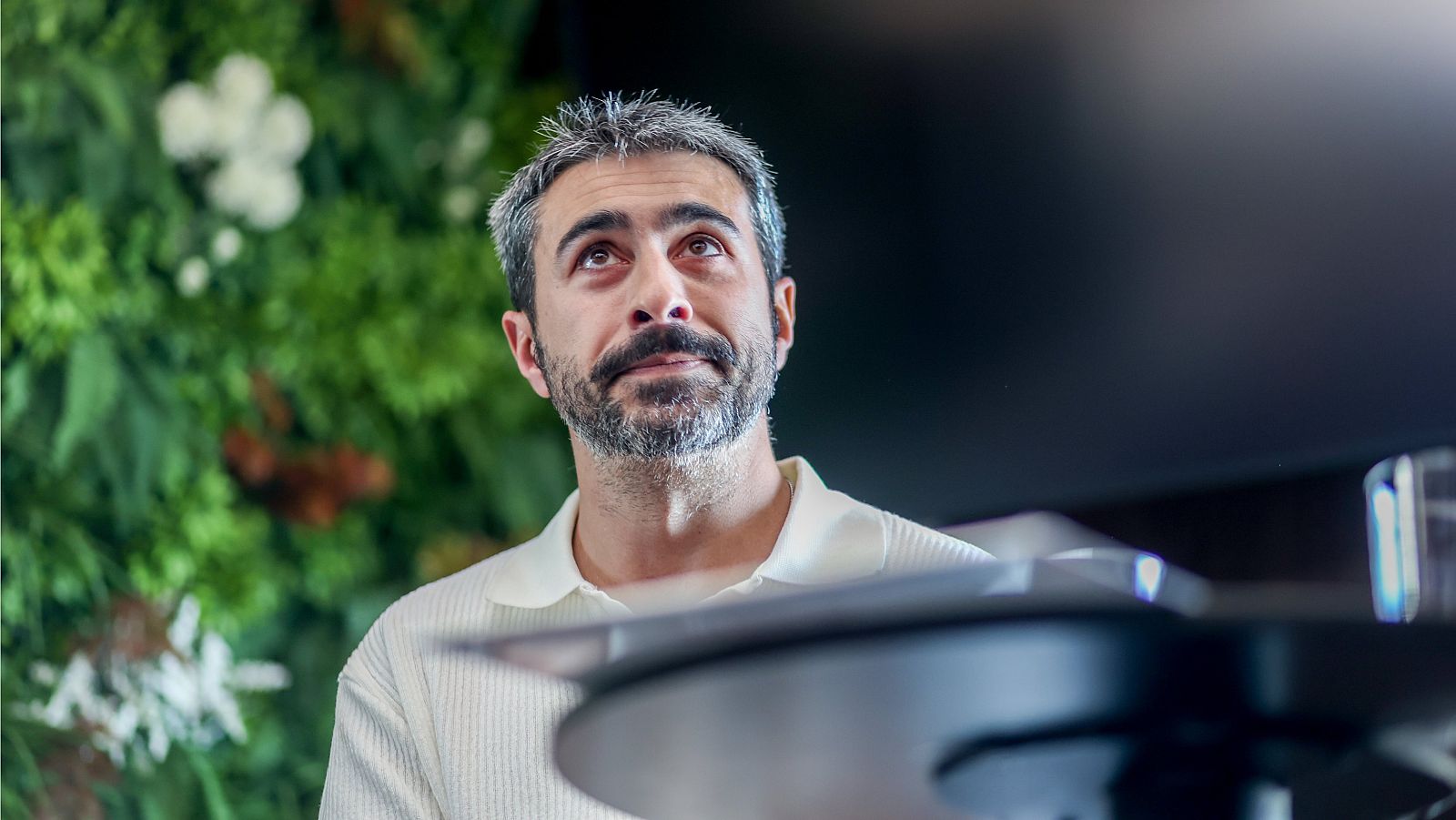 Rayden durante su rueda de prensa en el Hotel RIU Plaza de España, Madrid