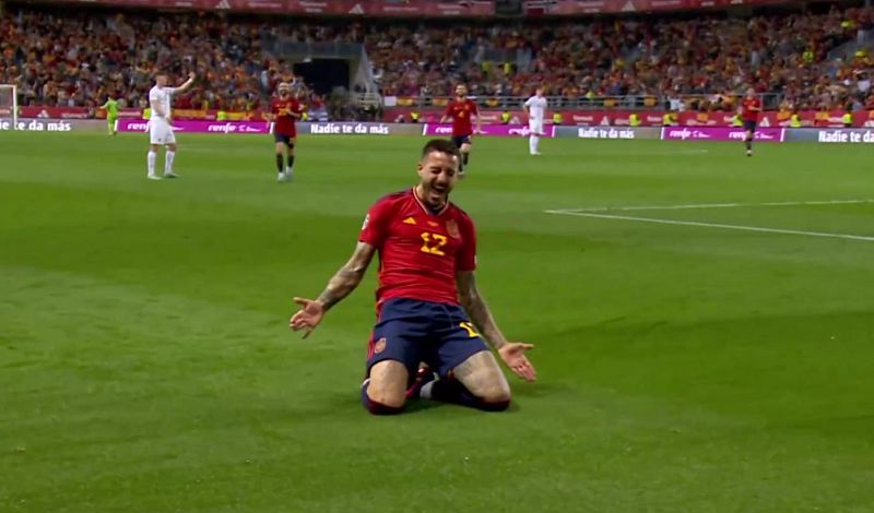 España 3-0 Noruega: Joselu pone el broche de oro a su debut con la Roja y desatasca un duro partido
