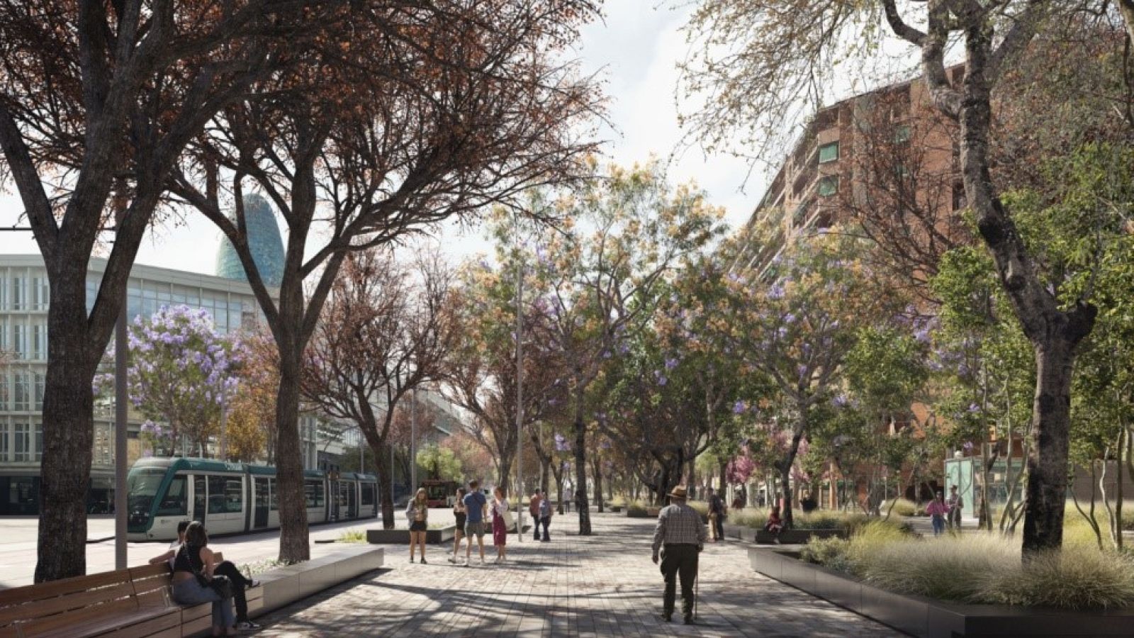 Així serà el nou espai ciutadà que aposta per la mobilitat sostenible