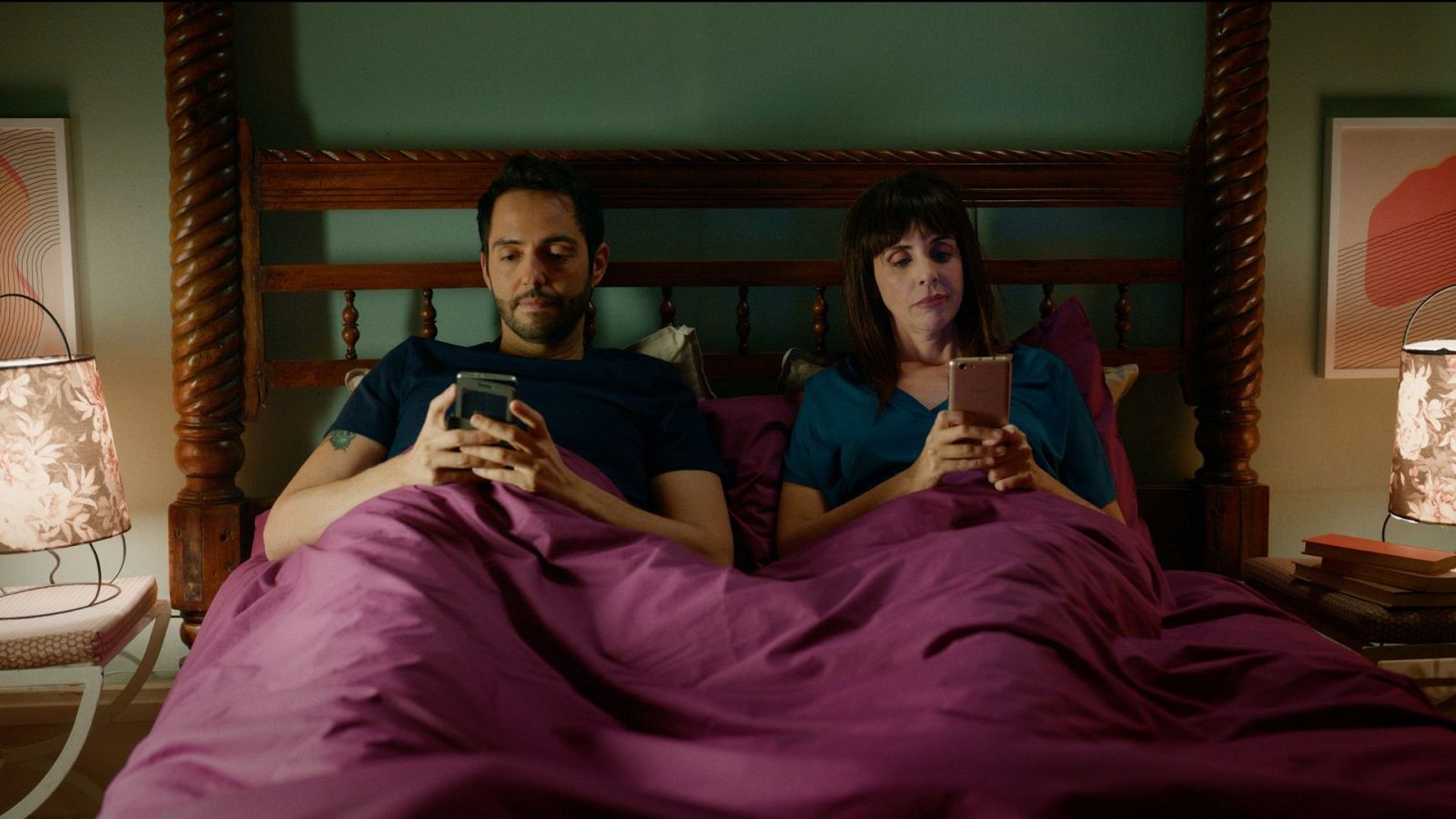 David Guapo y Marta González de Vega