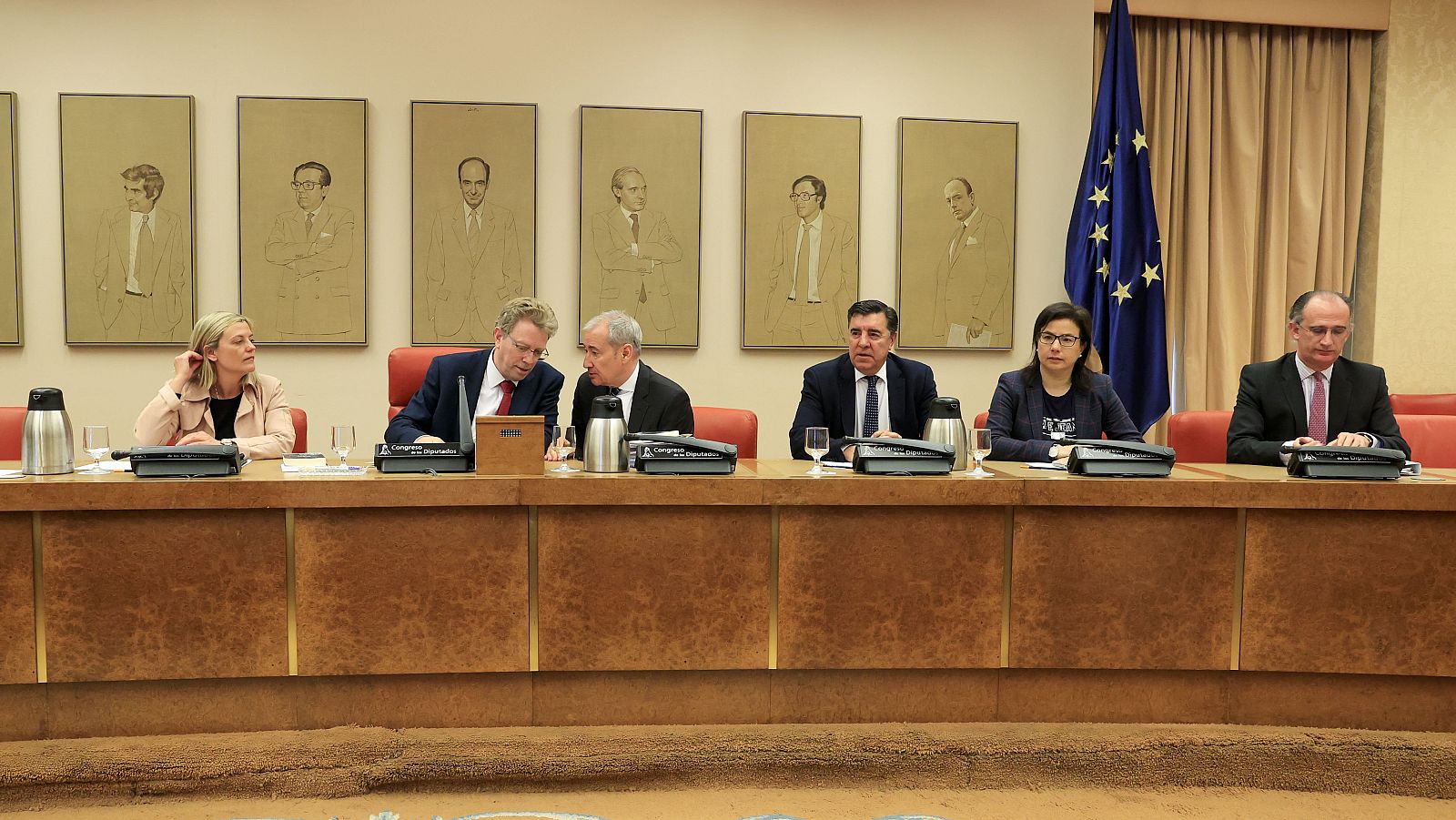 La Mesa de la comisión de investigación sobre las actuaciones del Ministerio del Interior durante el gobierno del PP