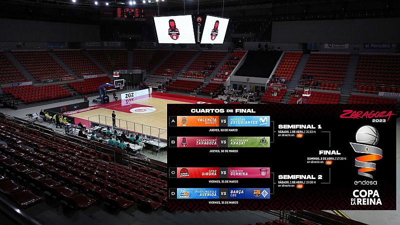 Zaragoza se vuelca con una Copa de la Reina de baloncesto que se prevé "histórica"