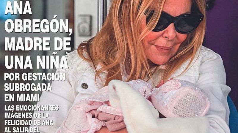 Ana Obregón vuelve a ser madre, ahora por gestación por sustitución: esta es su nueva hija