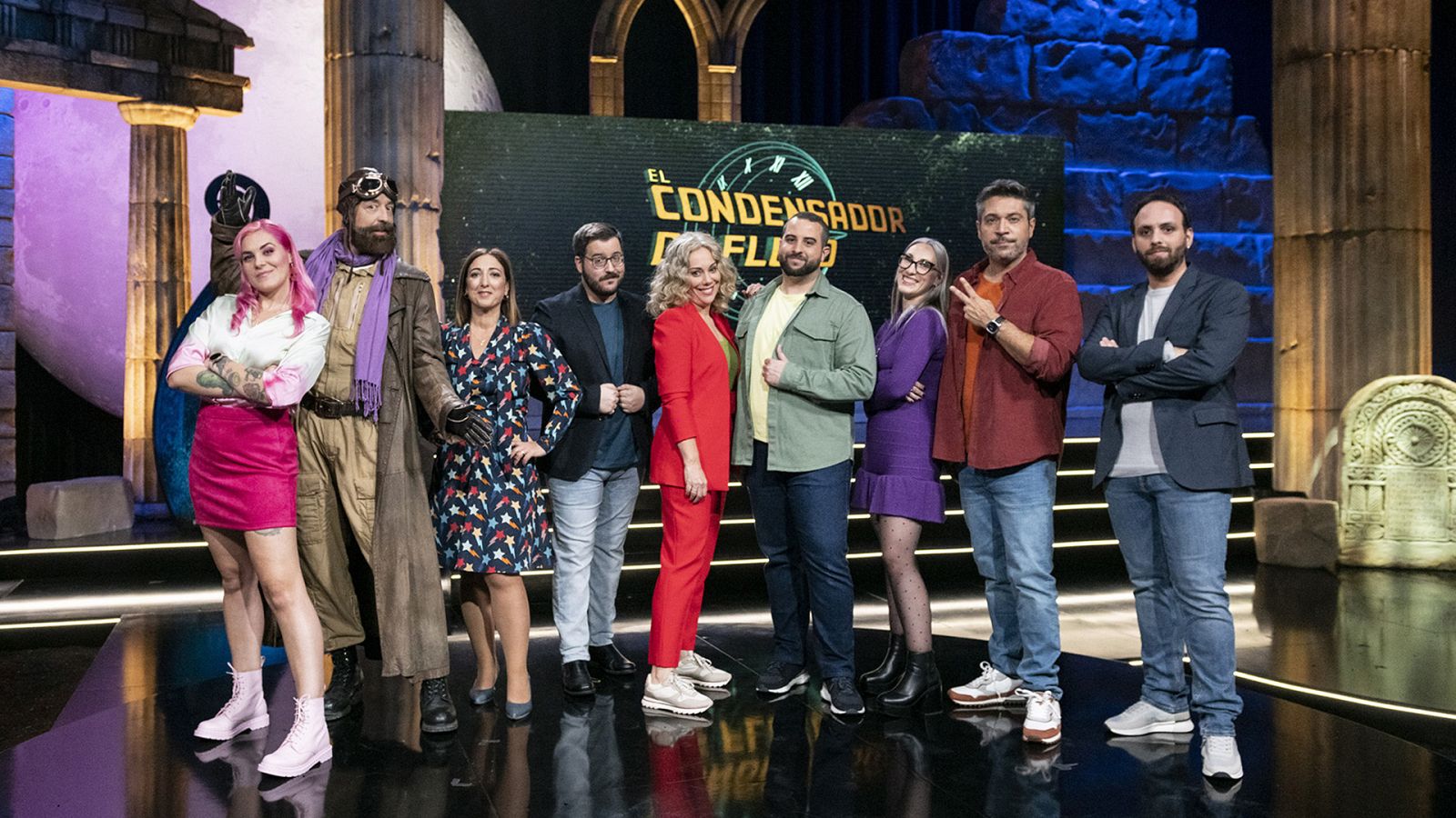 El equipo de 'El condensador de fluzo'