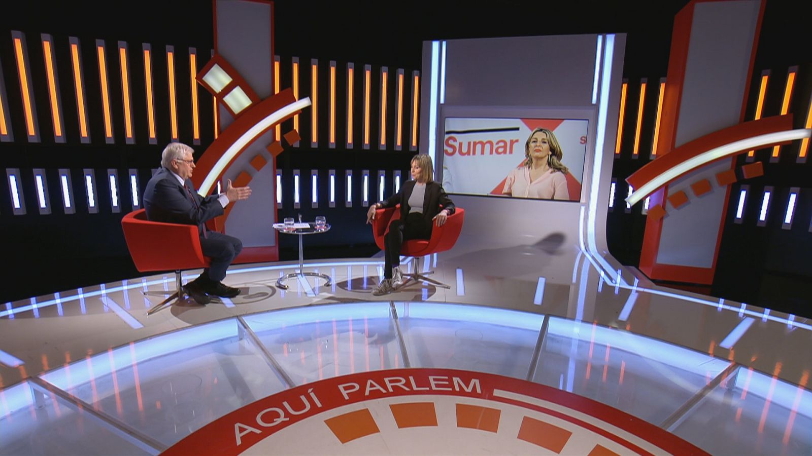 Lluís Falgàs entrevista Jéssica Albiach a 'Aquí parlem'