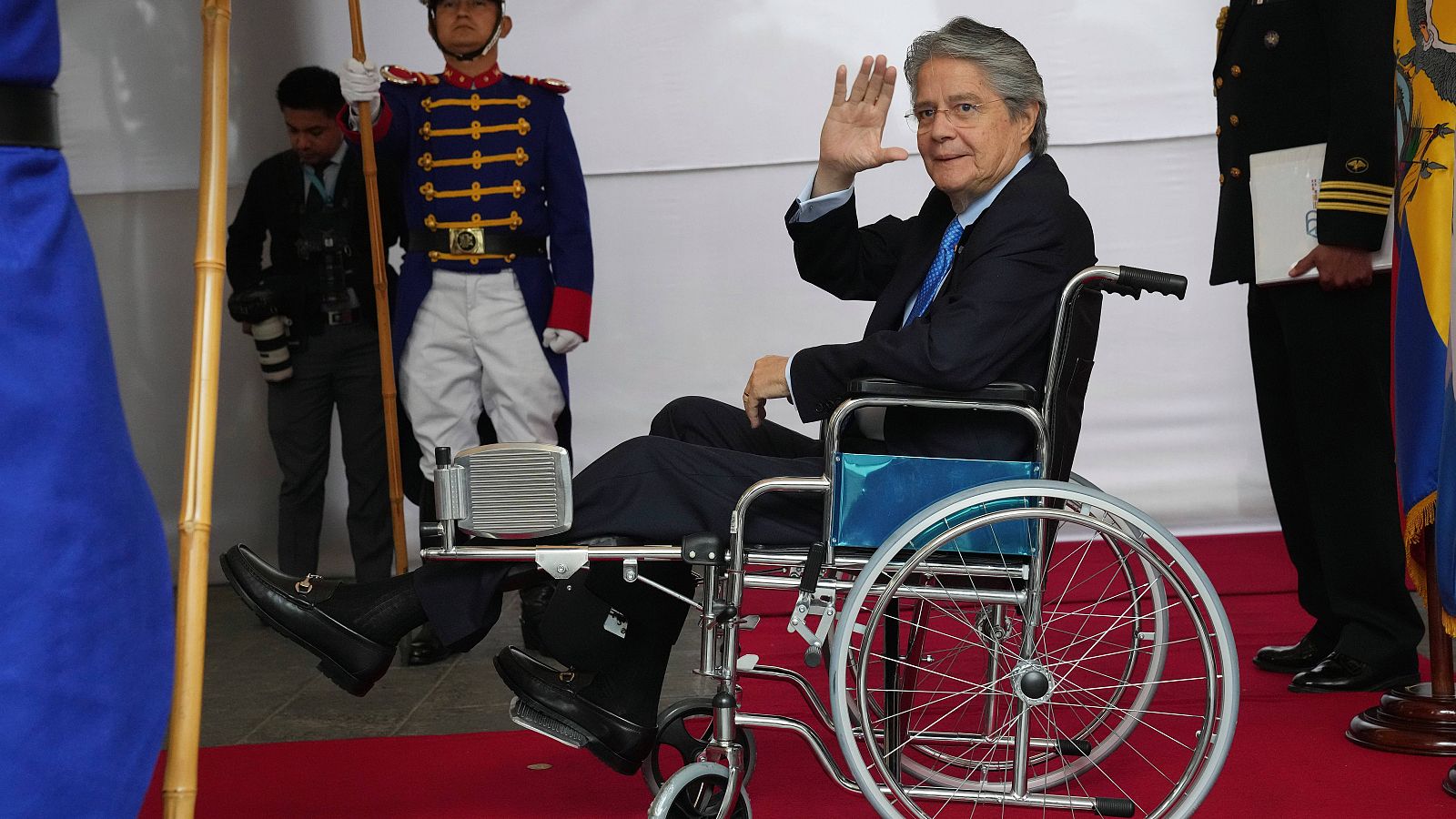 El presidente de Ecuador, Guillermo Lasso