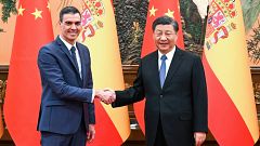 Sánchez defiende el plan de paz de Ucrania ante Xi y le pide dialogar con Zelenski para mediar en una guerra "ilegal"