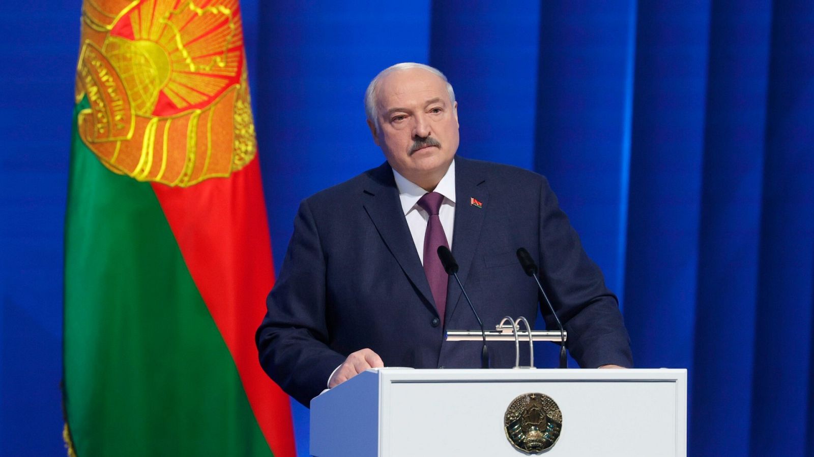 El presidente bielorruso, Alexander Lukashenko
