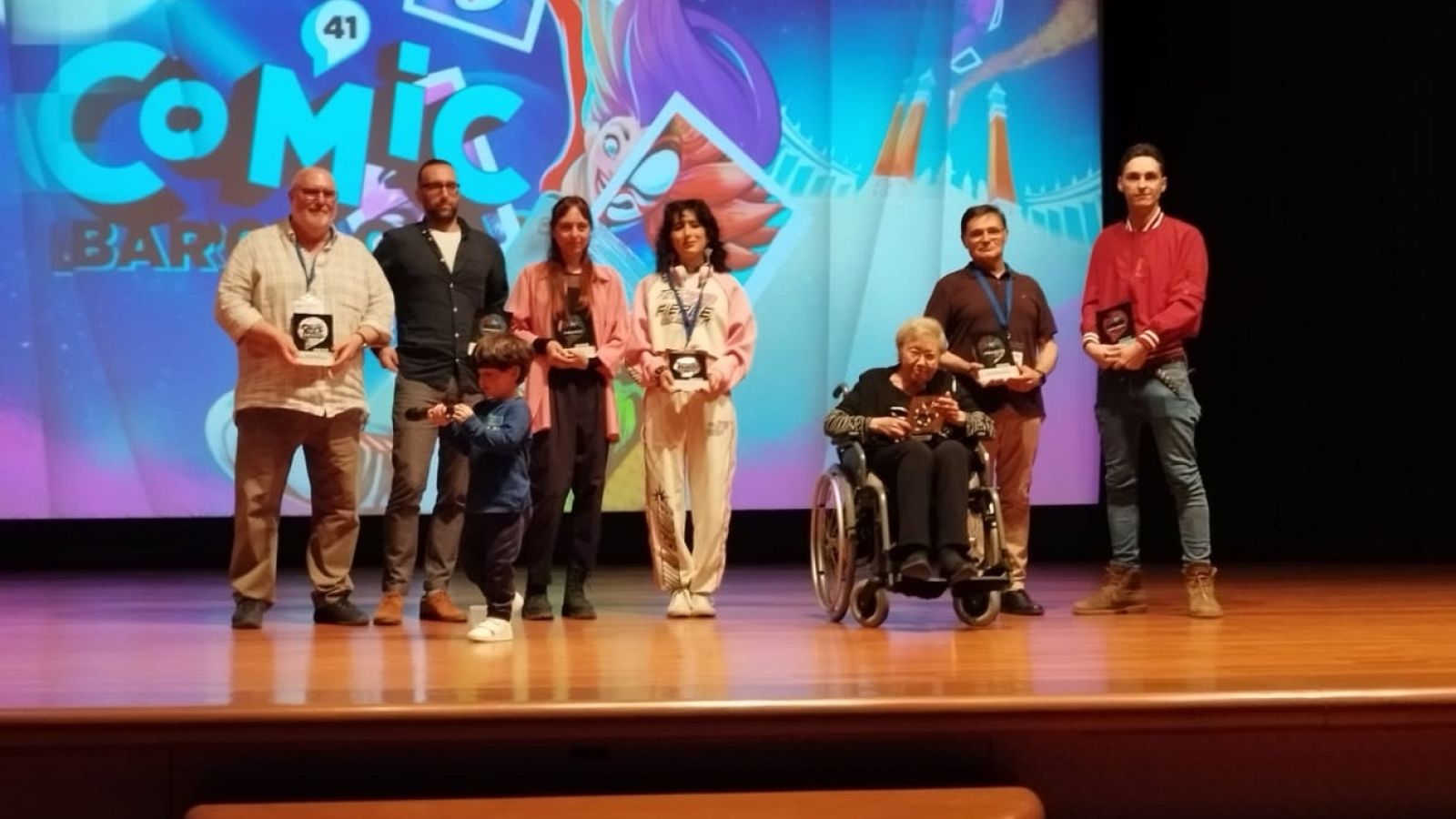 Ganadores de la 41 edición de Cómic Barcelona