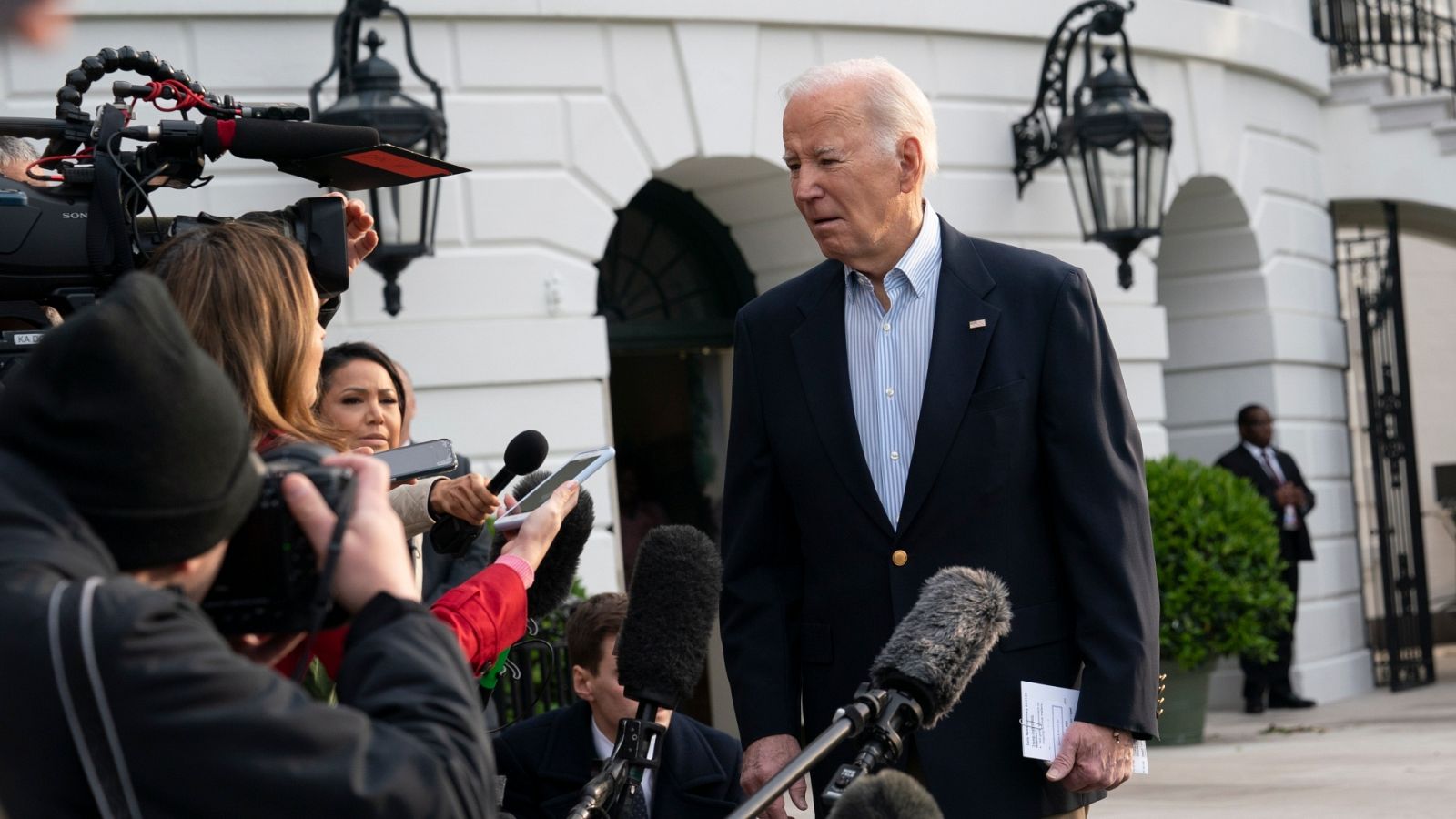 El presidente de Estados Unidos, Joe Biden, en la Casa Blanca