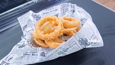 Receta de aros de cebolla al estilo americano