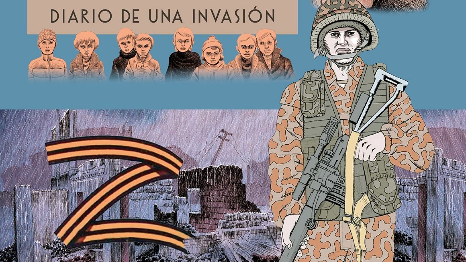 Detalle de la portada de 'Cuadernos Ucranianos. Diario de una invasión'