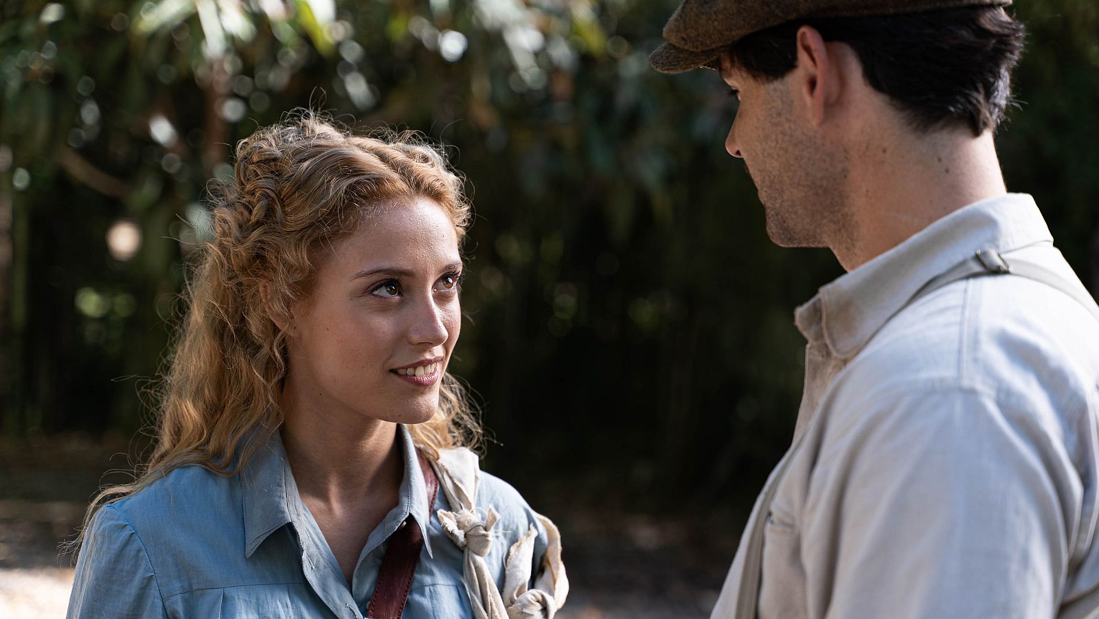 Ana Garcés en el primer capítulo de La Promesa interpretando a Jana