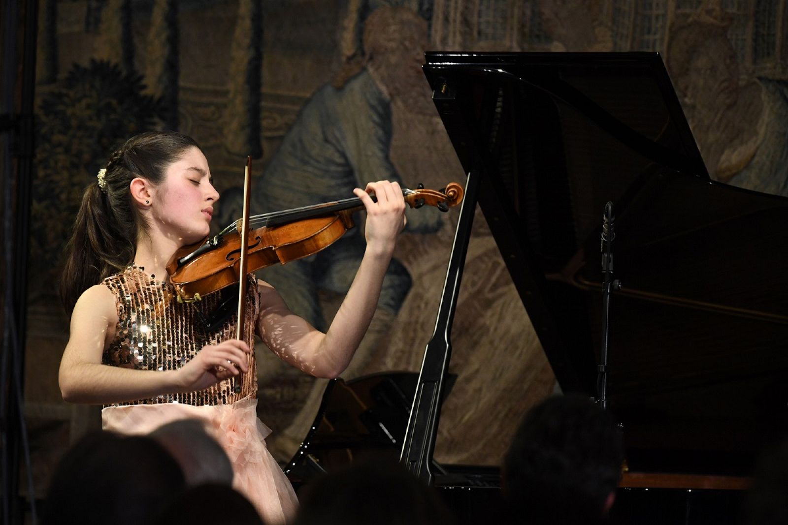 Mar�a Due�as interpreta con la Orquesta Sinf�nica RTVE el Concierto para viol�n de Brahms esta semana en el Monumental