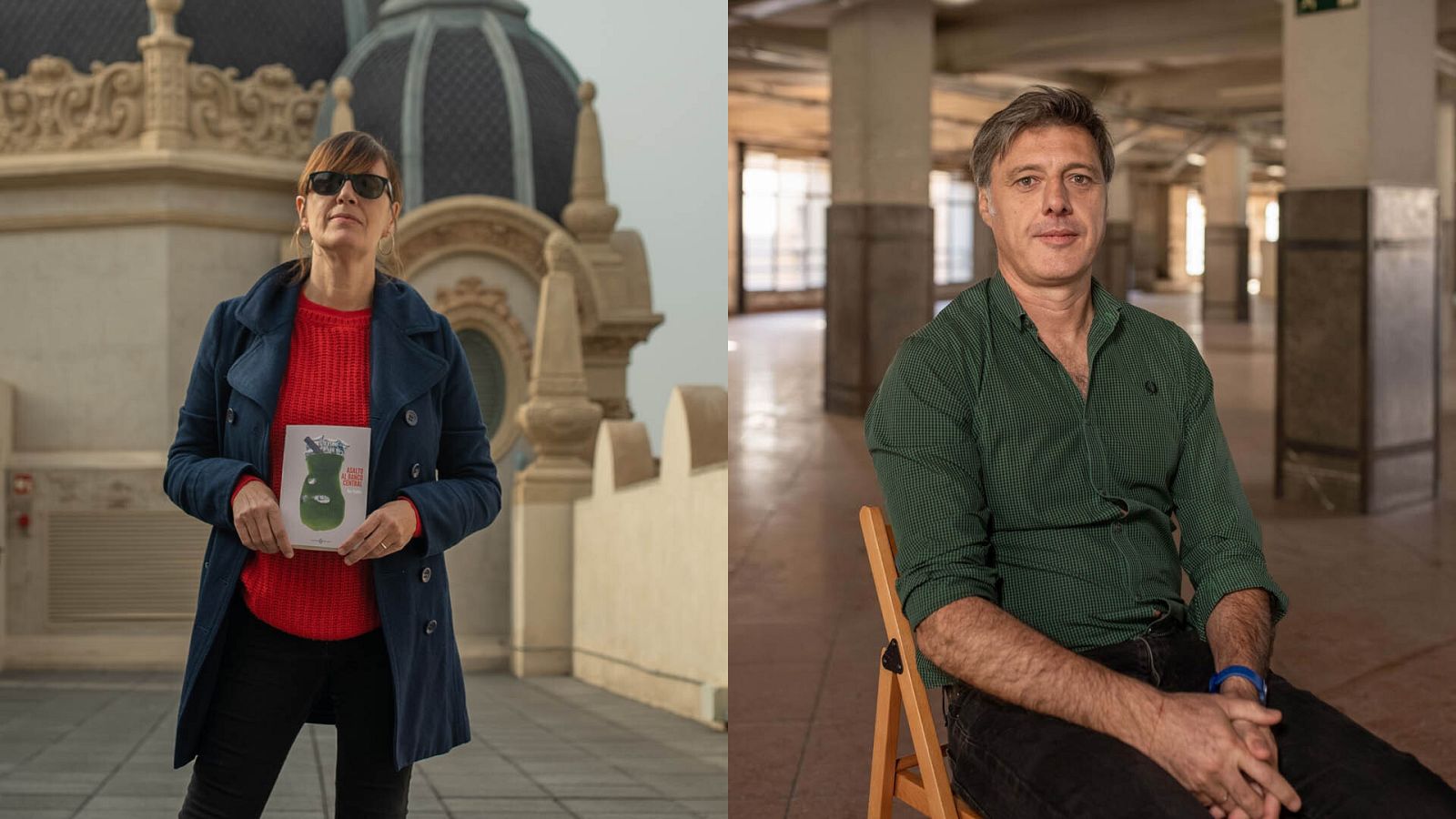 Mar Padilla y Andrés Barba