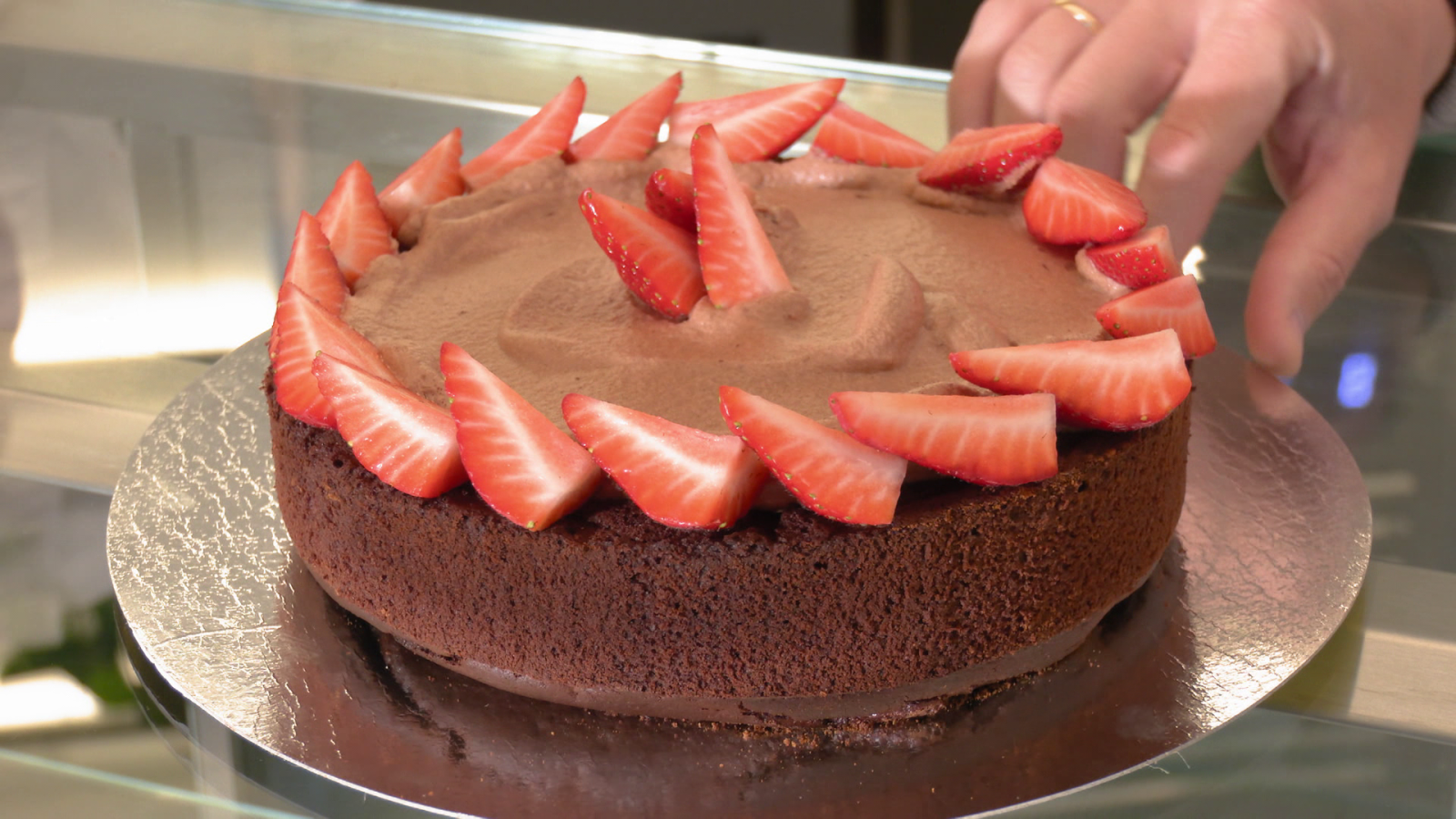 Tarta de chocogarbanzos