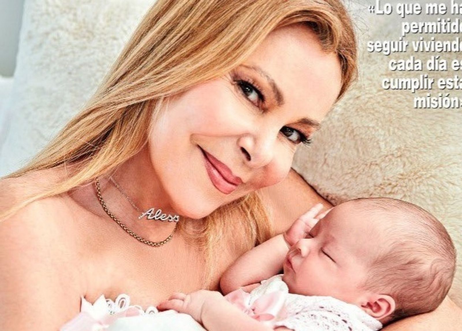 Ana Obregón, ÚLTIMA HORA: la niña no es su hija, es su nieta