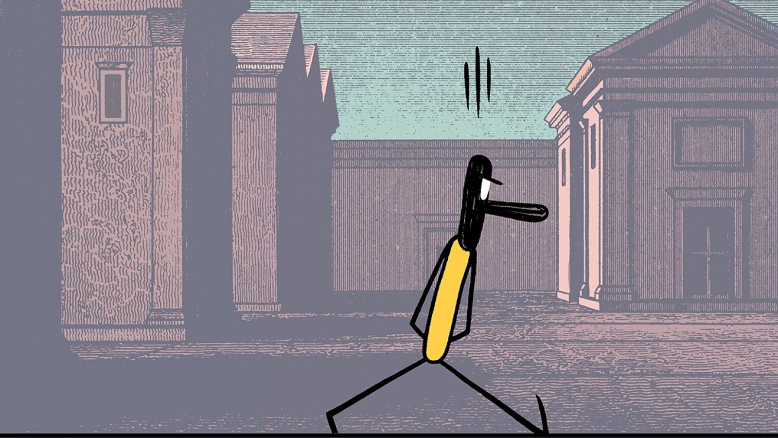 Detalle de la portada de 'Qué', de Max