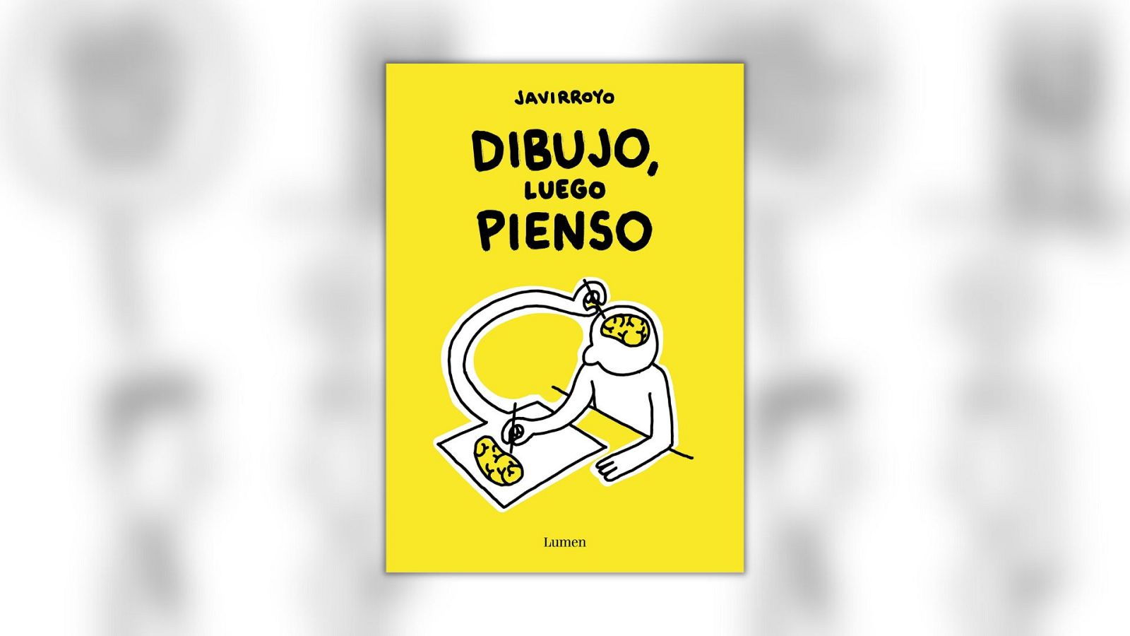 Javirroyo ha presentado el libro 'Dibujo, luego pienso'