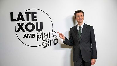 El president de la Generalitat Pere Aragons, a 'LateXou amb Marc Gir'