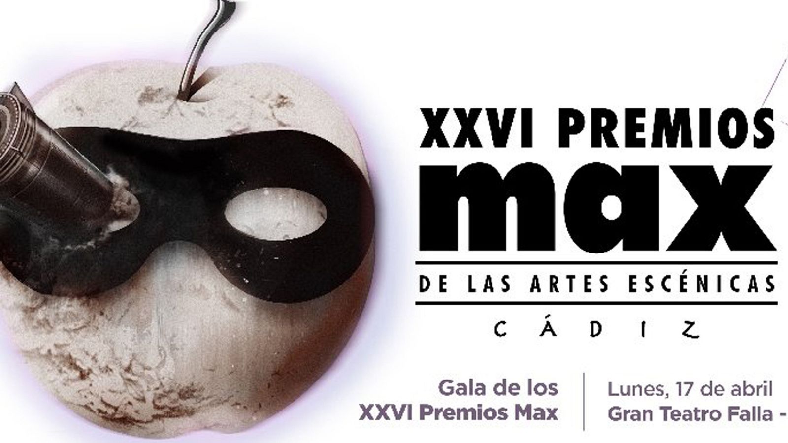 Cartel de los Premios Max 2023