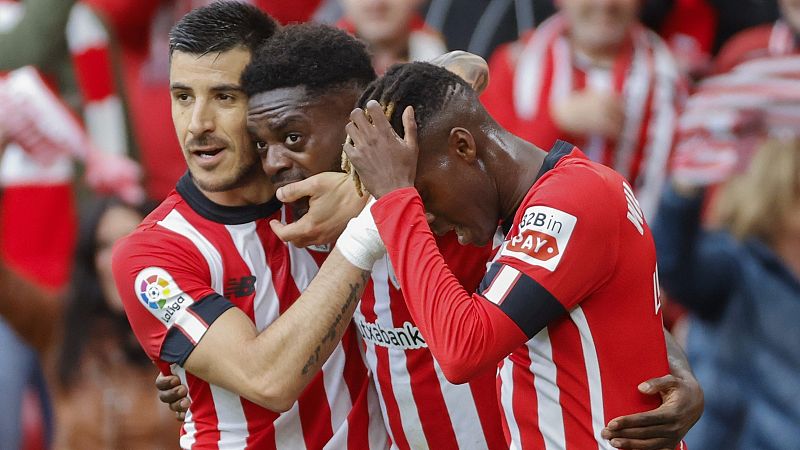 El Athletic se lleva el derbi ante la Real Sociedad con un doblete de Iñaki Williams