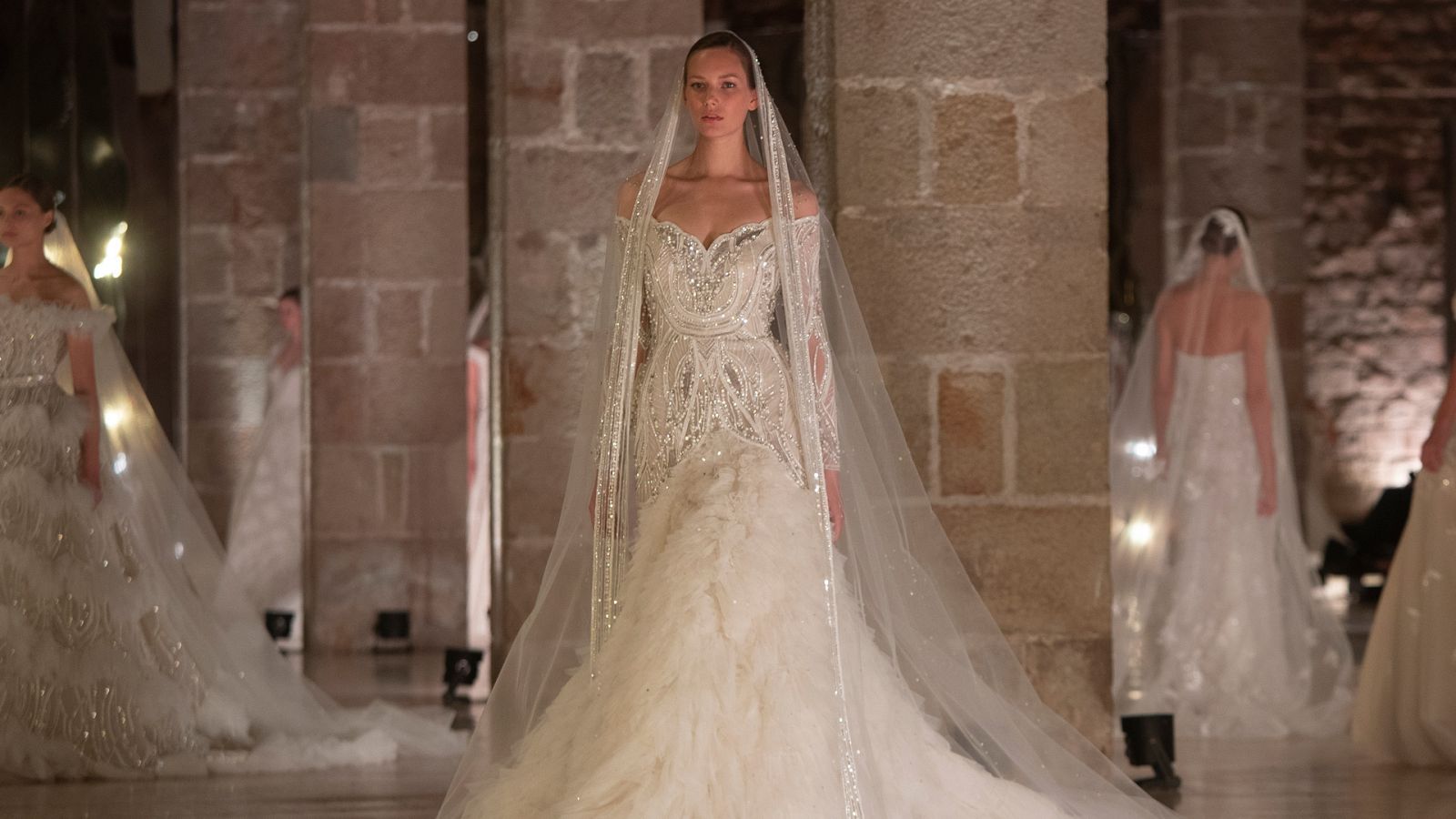 Desfile de Elie Saab en Barcelona