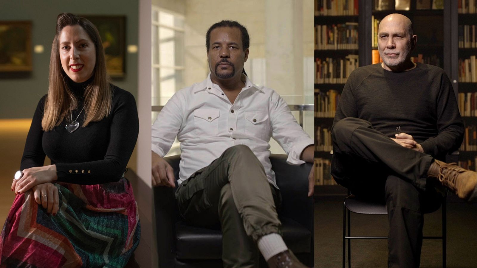 Deborah García Bello, Colson Whitehead y Guillermo Arriaga