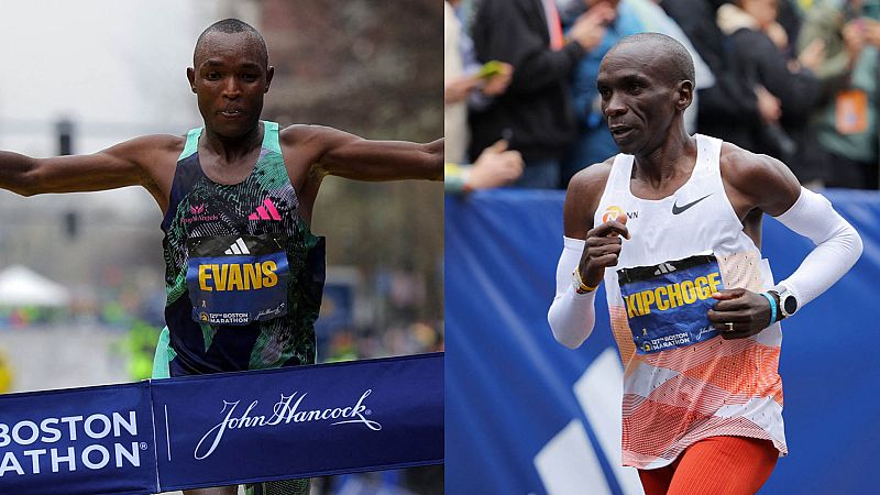 Kipchoge no puede con la Marat�n de Boston y Chebet repite victoria