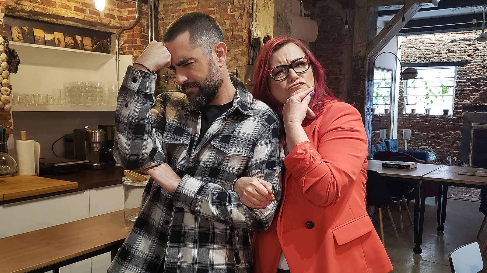 Clara Grima y Dani Mateo