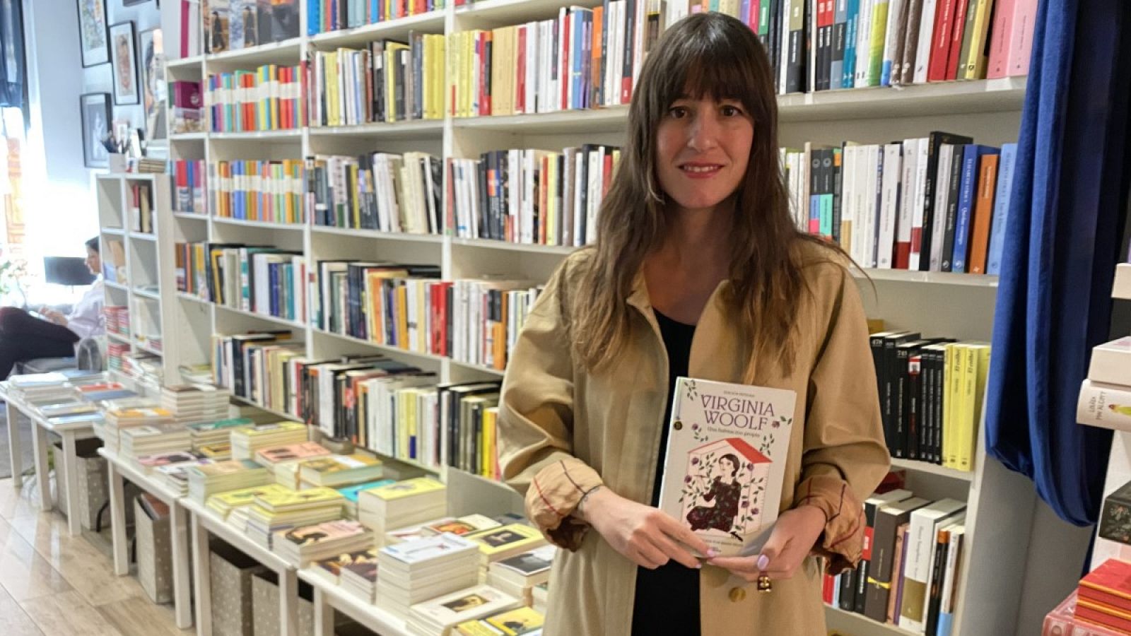 María Hesse, después de la entrevista