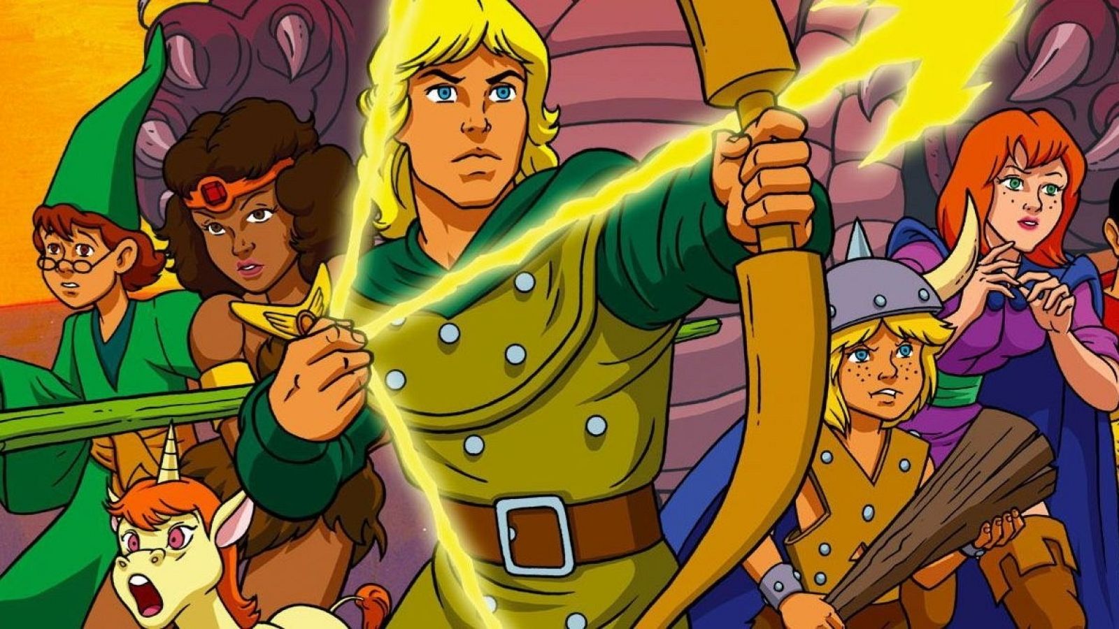 Ilustración de 'Dragones y mazmorras. Su historia'