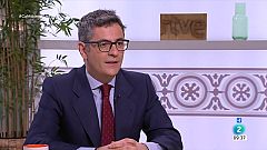 Félix Bolaños titlla d'"electoralista i unilateral" la proposta d'acord de claredat del president Aragonès