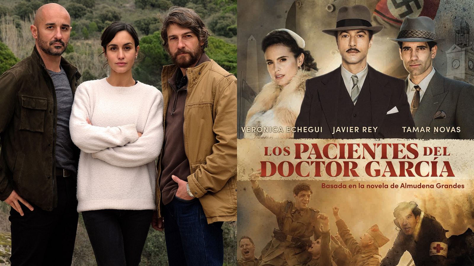 'La caza. Guadiana' y 'Los pacientes del doctor García'