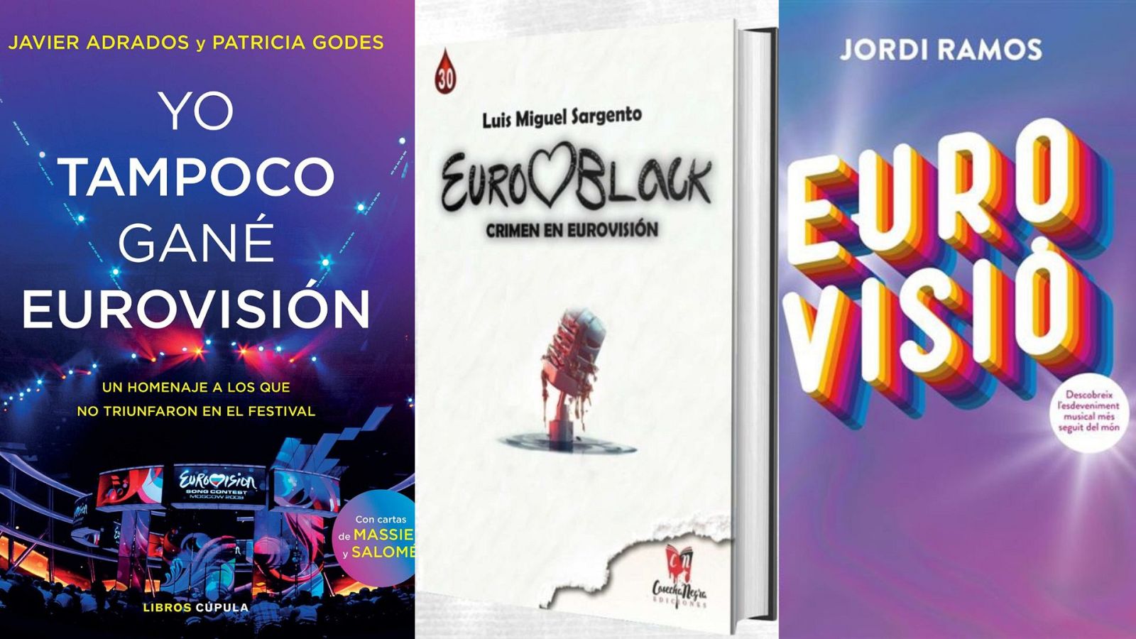 Libros sobre el Festival de la Canción de Eurovisión para regalar en Sant Jordi