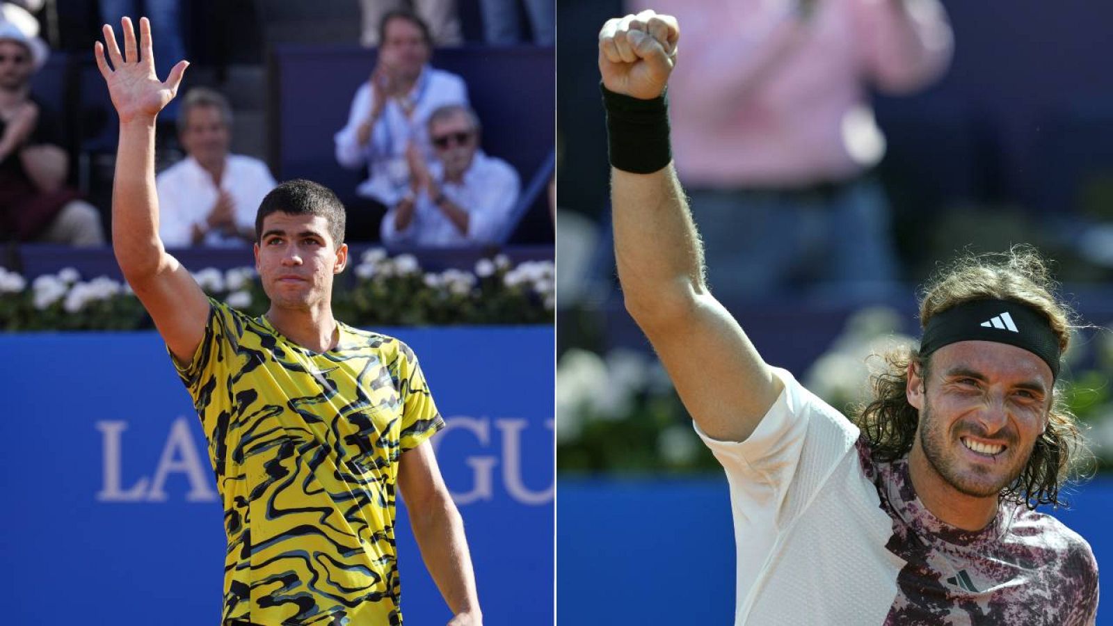 Horario y dónde ver la final del Conde de Godó: Carlos Alcaraz - Stéfanos Tsitsipás