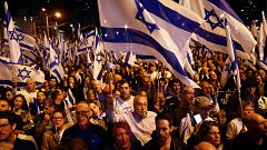 Cientos de miles de israelíes vuelven a manifestarse contra Netanyahu y su polémica reforma judicial