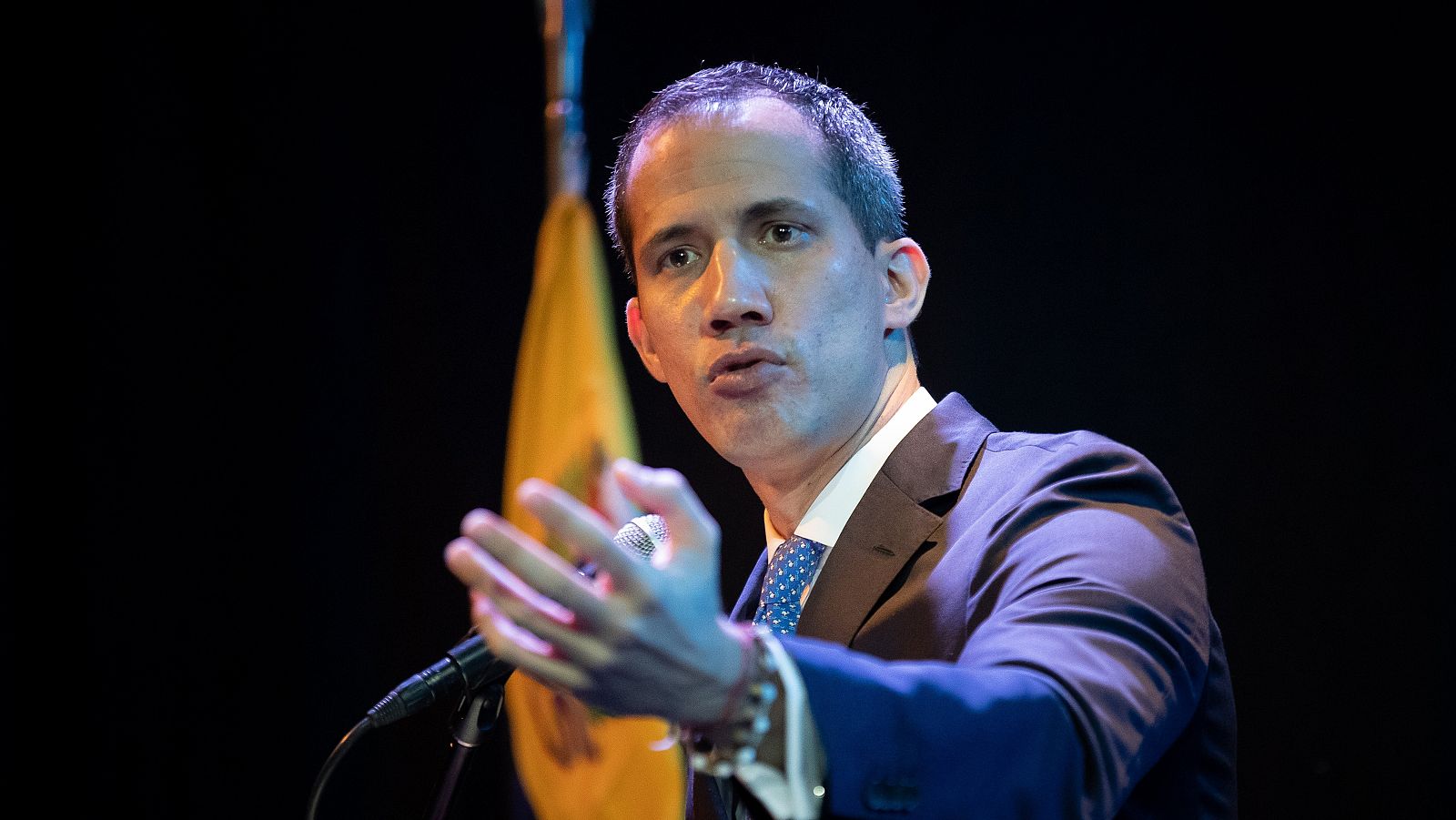 Imagen de archivo del opositor venezolano Juan Guaidó