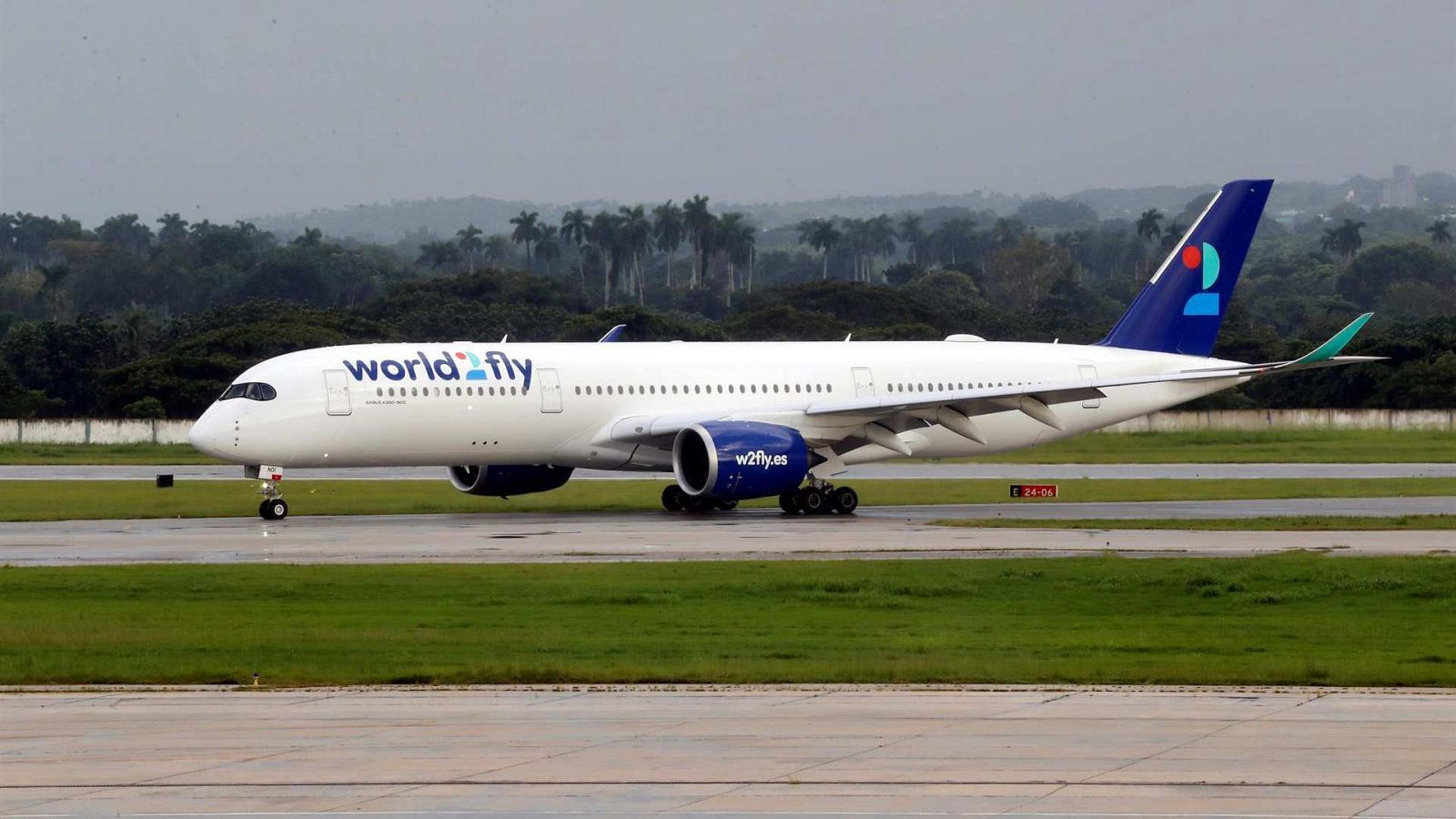 Imagen de archivo de un avión en La Habana, Cuba.