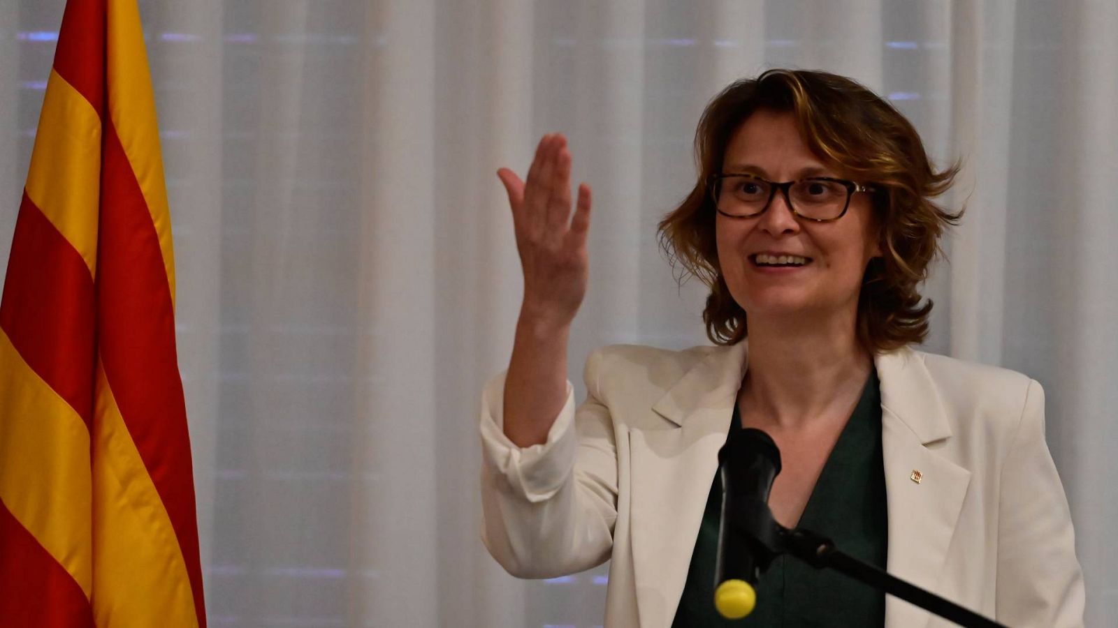 La 'consellera' catalana Meritxell Serret